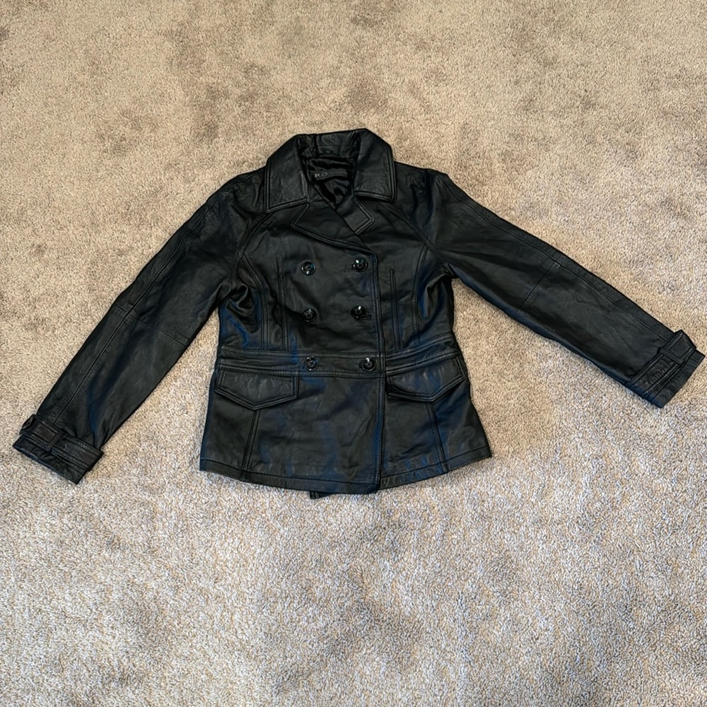 Woman’s Medium Leather Jacket